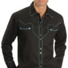 Scully Black Vintage Western Shirt