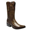 Cuadra Men's Caiman Belly Western Boots