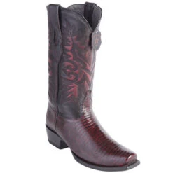 Los Altos Men's Lizard Teju Cowboy Boots 7-Toe
