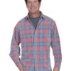 Scully Men's Yard Dye Corduroy Plaid Shirt