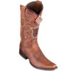 Los Altos Men's Rage European Toe Cowboy Boots - Walnut
