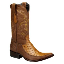 Cuadra Men's Ostrich Western Boots