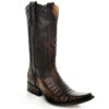 Cuadra Men's European Caiman Boot -Lumber Bone