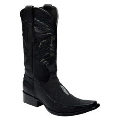Cuadra Men's Stingray European Toe Western Boot - Black