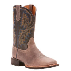 Ariat Men's Quickdraw West Grey -Exotic Clothing file 540