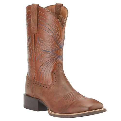 Ariat Men's Sport Wide Square Toe Coyote Brown 1 Ariat Men's Sport Wide Square Toe Coyote Brown