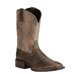 Ariat Brooklyn Brown Sport Western Wide Square Toe