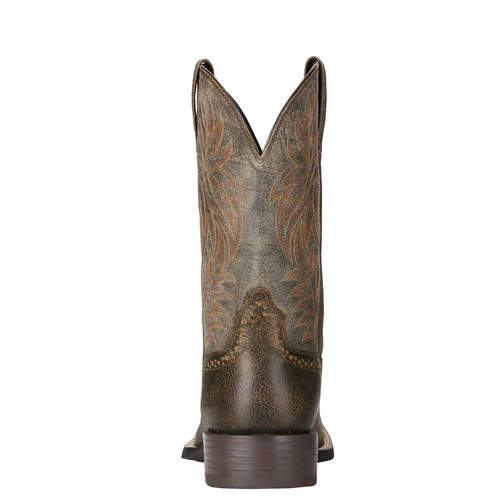 Ariat Brooklyn Brown Sport Western Wide Square Toe 4 Ariat Brooklyn Brown Sport Western Wide Square Toe - Image 4