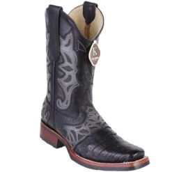 King Exotic Men's Pro Rodeo Caiman Square Toe Boots -Exotic Clothing file 598