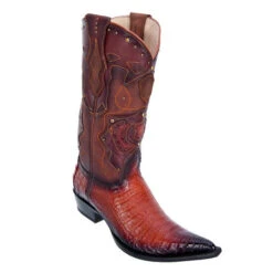 Los Altos Men's Pointed Toe Caiman Belly Cowboy Boots -Exotic Clothing file 639