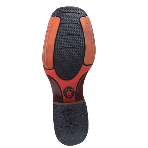 Los Altos Men's Ostrich Leg Square Toe Cowboy Boots 4 Los Altos Men's Ostrich Leg Square Toe Cowboy Boots - Image 4