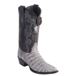Los Altos Men's Caiman Belly Snip Toe Cowboy Boots -Exotic Clothing file 67