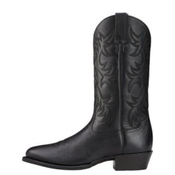 Ariat Men’s Drifter Classic Black Western Boots -Exotic Clothing file 739