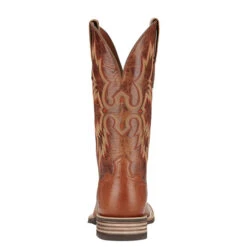 Ariat Men's Tombstone Brandy Smooth Ostrich Quill Boots -Exotic Clothing file 771
