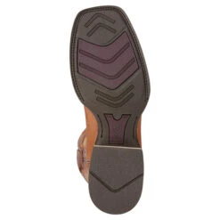 Ariat Men's Tombstone Brandy Smooth Ostrich Quill Boots -Exotic Clothing file 772