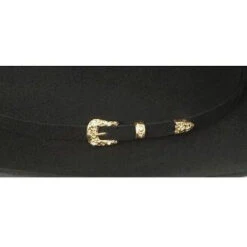 30x Larry Mahan Opulento Fur Felt Cowboy Hat Black -Exotic Clothing file 802