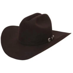 Stetson 6X Skyline Cowboy Felt Hat - Chocolate
