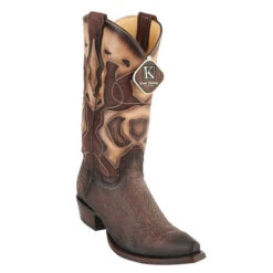 King Exotic Men's Shark Snip Toe Western Boots -Exotic Clothing file 87