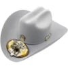 6x Larry Mahan Real Fur Felt Cowboy Hat Platinum