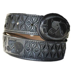 EMBROIDERED COWBOY BELT IMP-13117