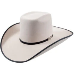 Cuernos Chuecos Doble Peligro Silver Belly Brick Crown Felt Hat