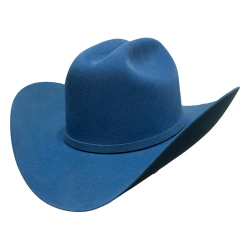 RRango Hats 10X Maximo - Denim Blue Felt Hat 1 RRango Hats 10X Maximo - Denim Blue Felt Hat
