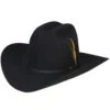 Stetson 6X Rancher Black Cowboy Felt Hat